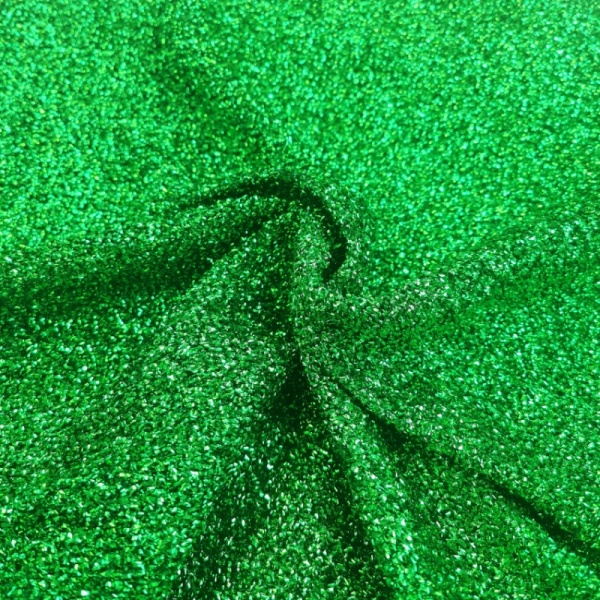 Glitter Fabric - GREEN